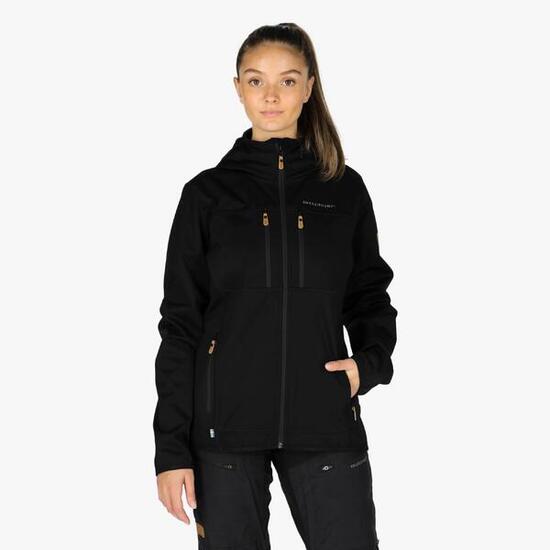 Veste softshell randonnée femme résistante à l'eau respirante Nordkap