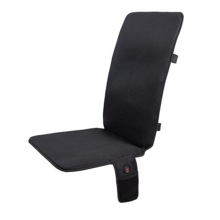 Coussin de siège chauffant mobile 40x110 cm avec batterie et secteur