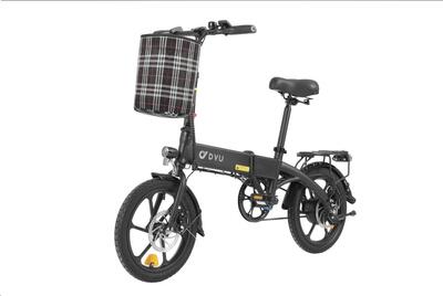 Dyu a1f pro opvouwbare elektrische fiets compacte stadsfiets