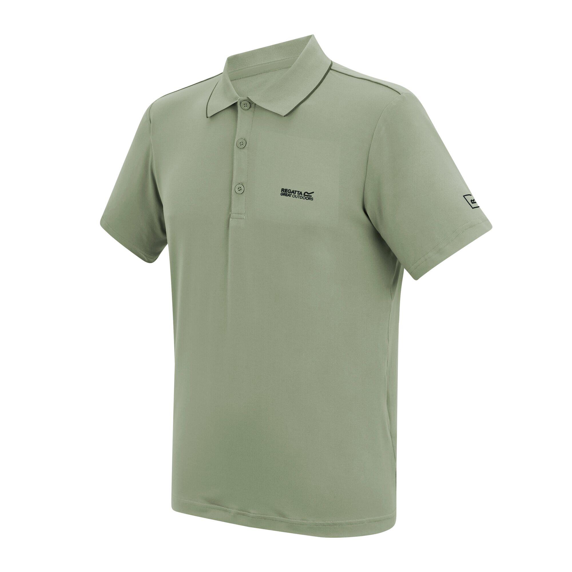"Maverik" Poloshirt für , Stretch Herren Leichter Salbei 3/5