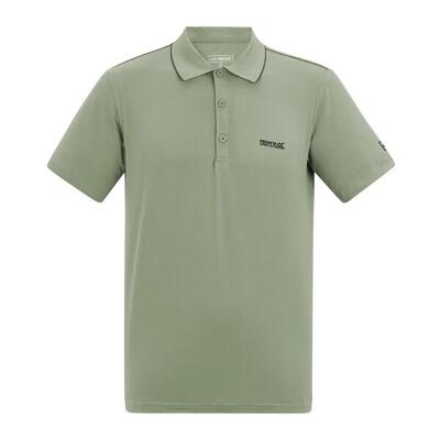 Heren maverik stretch poloshirt (wit)