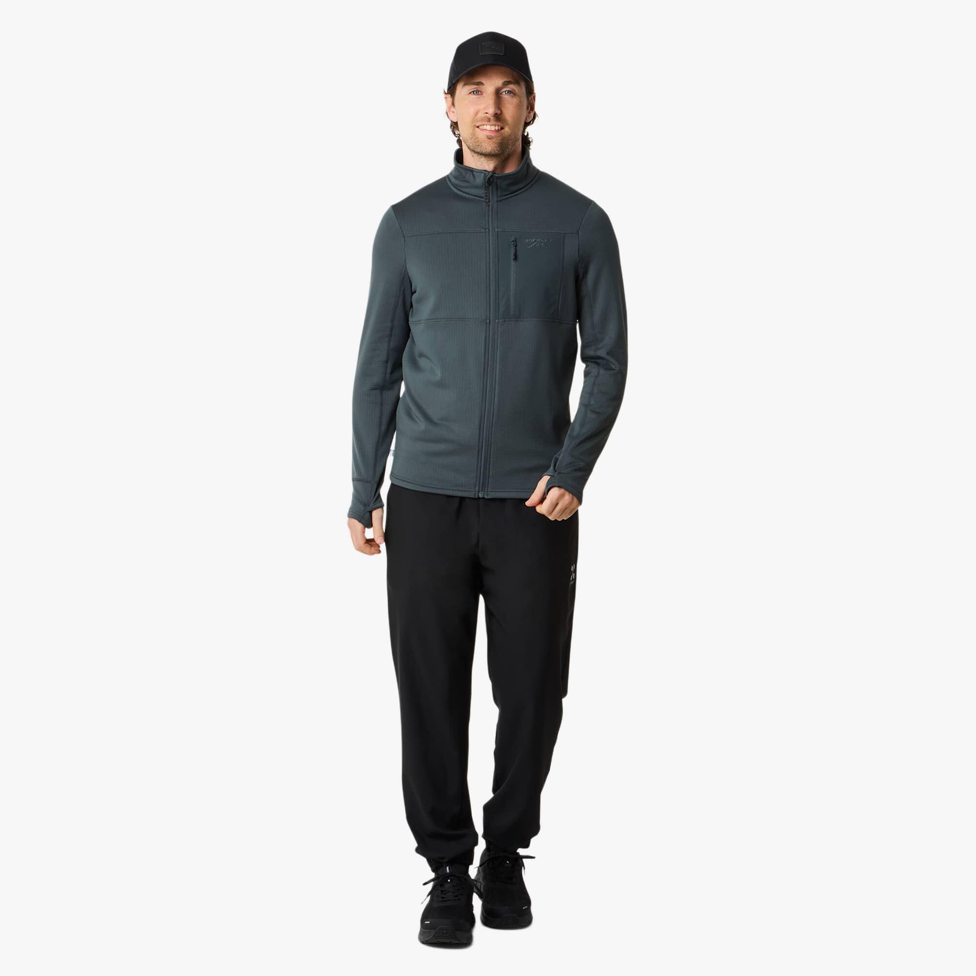 Pile maniche lunghe da escursionismo da uomo Trondheim Midlayer Full Zip 3/7