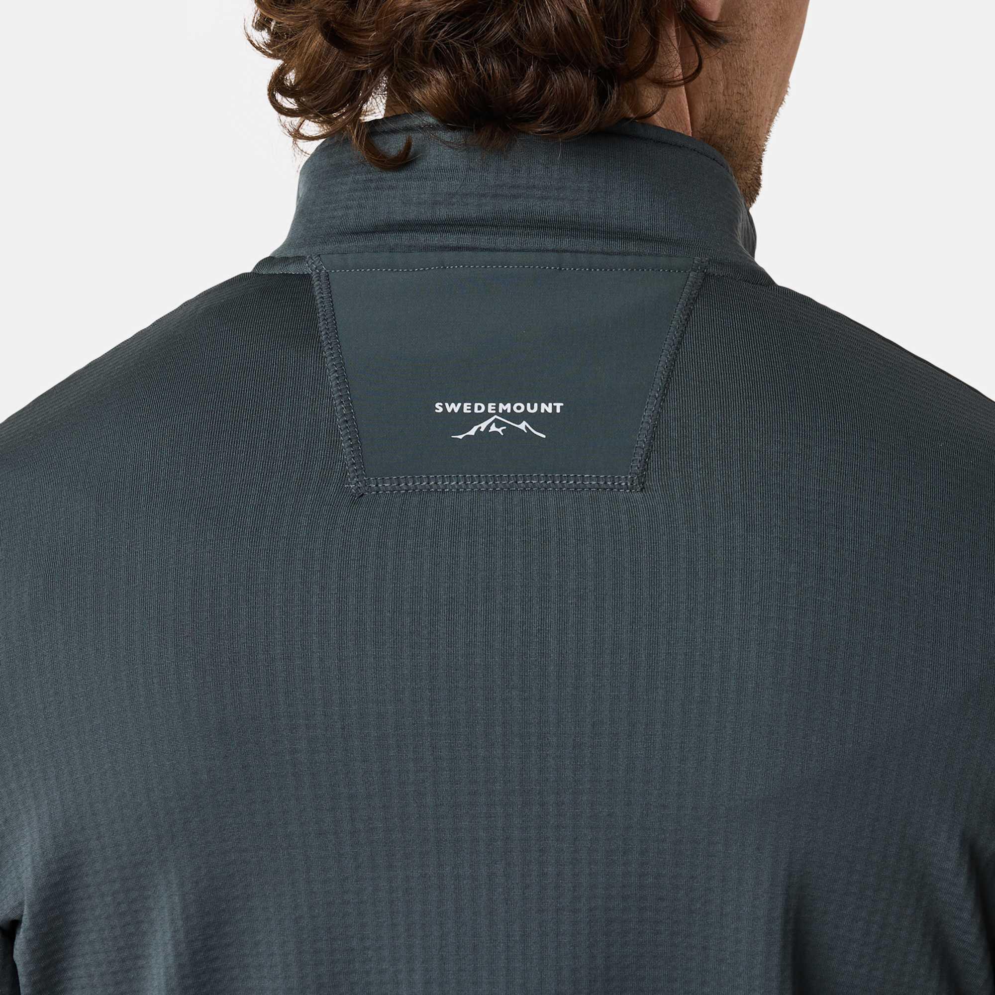 Pile maniche lunghe da escursionismo da uomo Trondheim Midlayer Full Zip 7/7