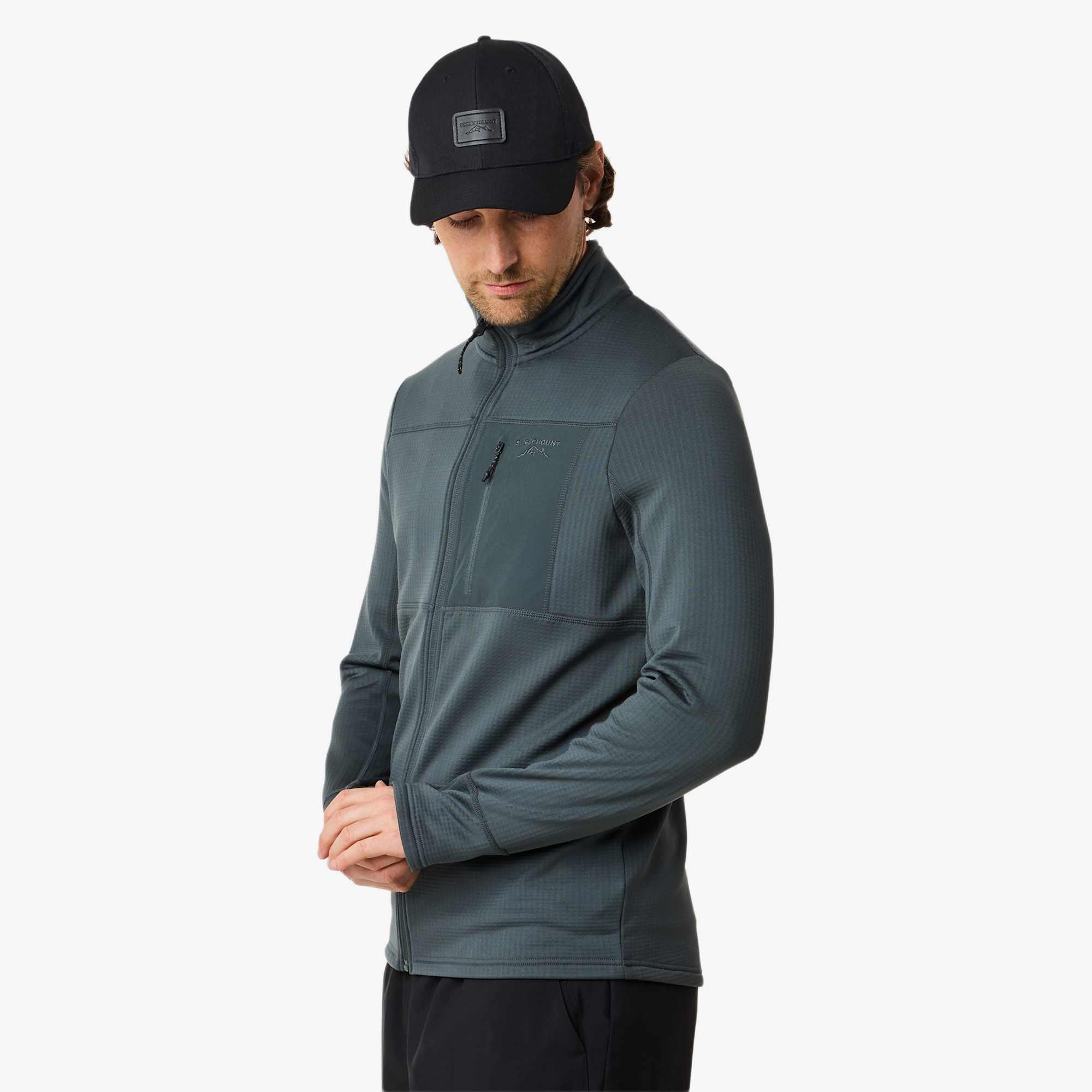 Pile maniche lunghe da escursionismo da uomo Trondheim Midlayer Full Zip 4/7