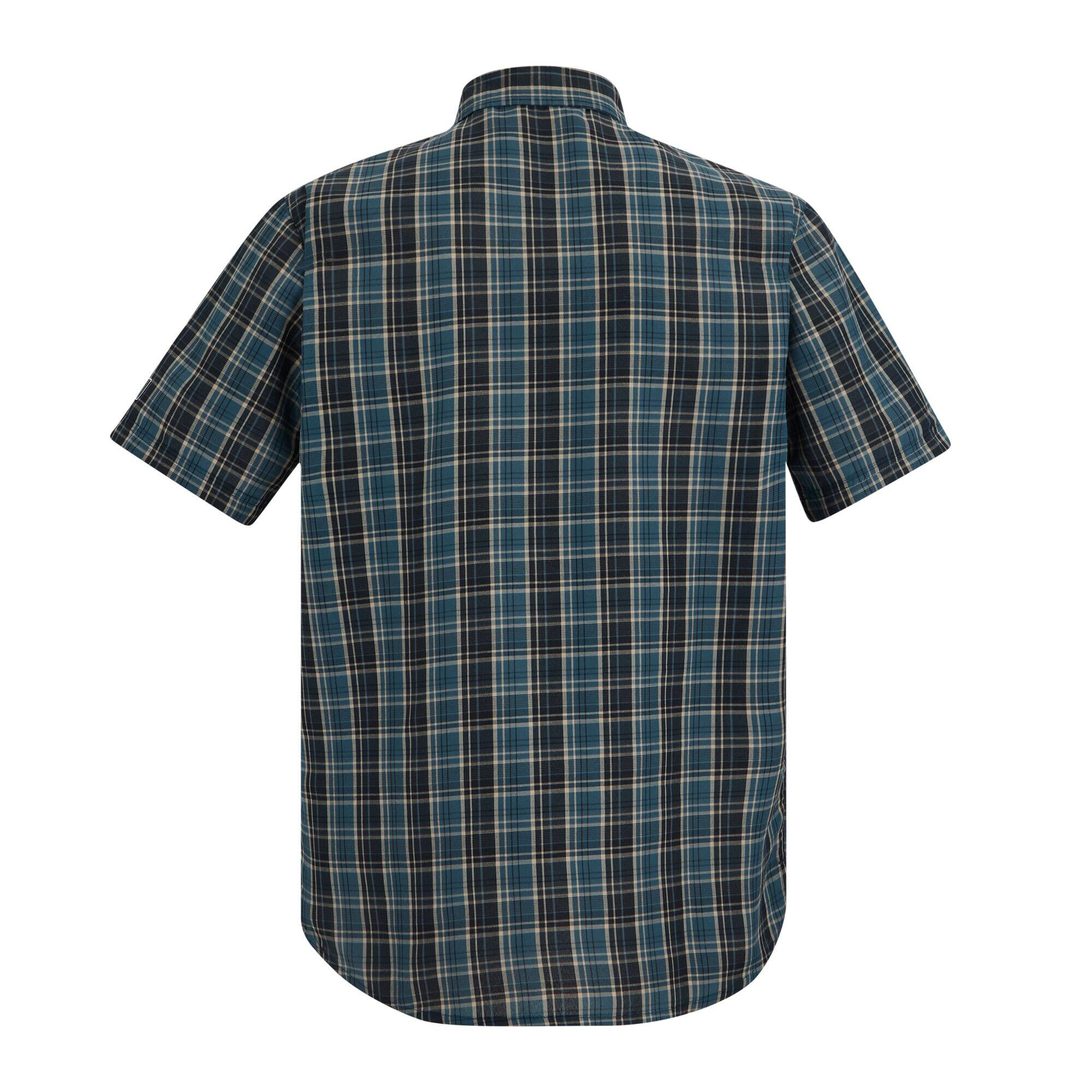 Chemise De Pêche Realtree Homme 3XL - Manches Courtes, Bleue à Carreaux - NEUVE
