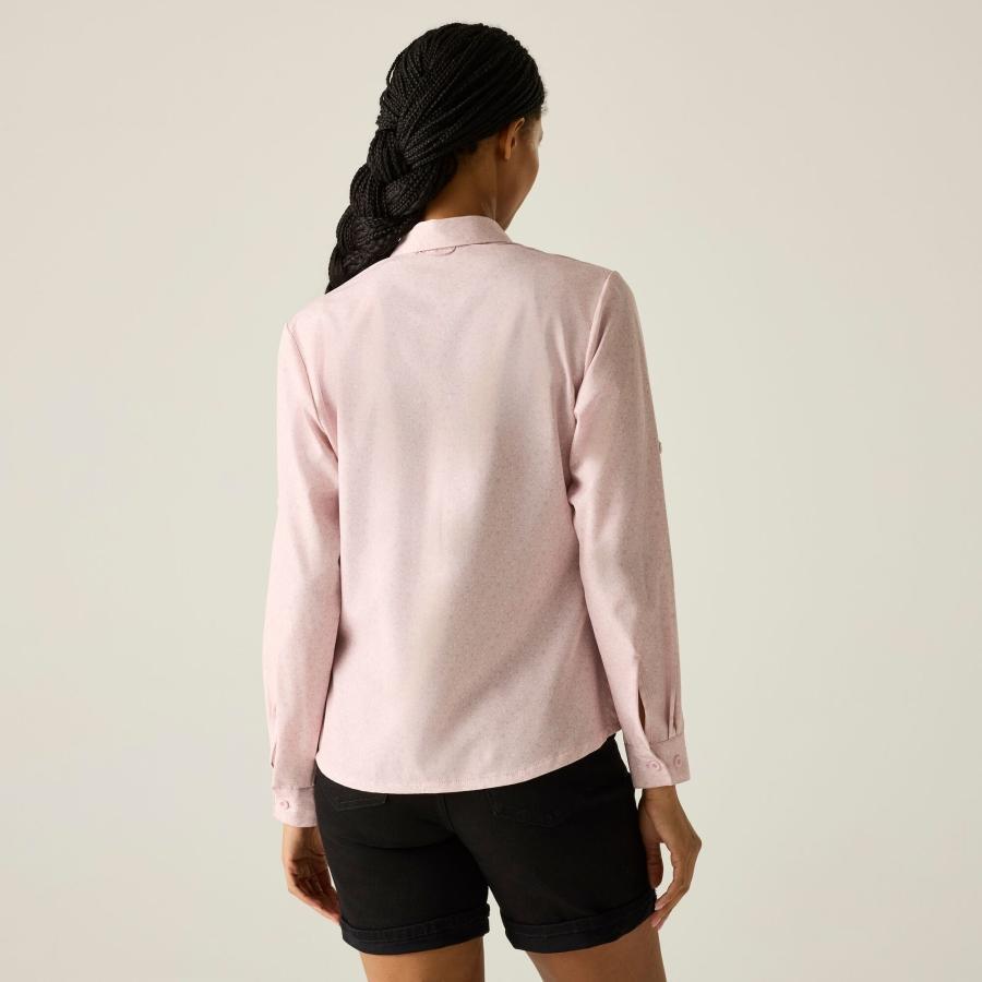 Women's Long Sleeve Insect-Repellent Shirt Regatta Travel 4/7