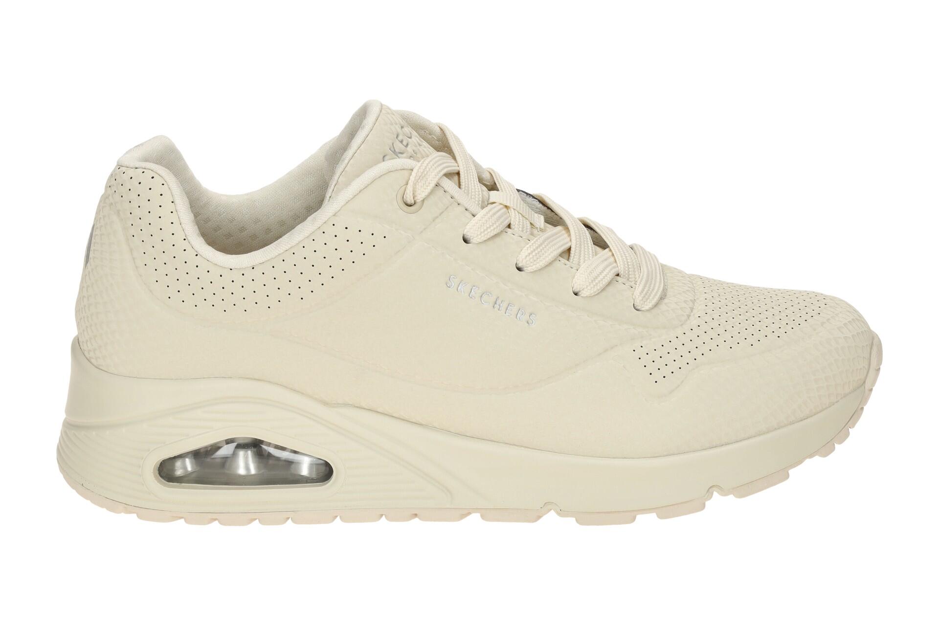 Skechers Uno Shiny Schuhe beige 3D Muster 177861 2/7