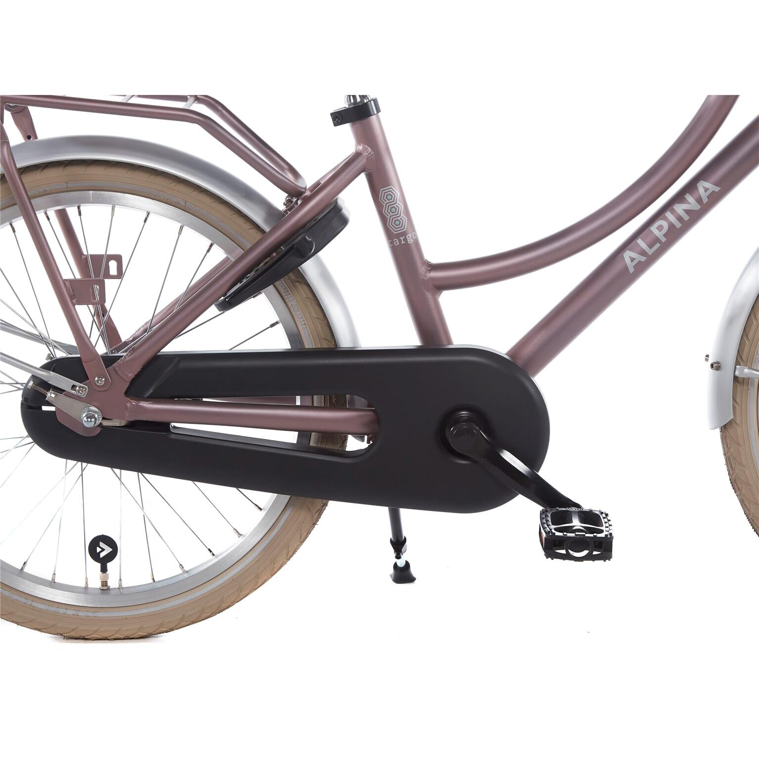 Alpina Cargo M20 Meisjesfiets Wood Rose Mat 20 inch 2/5