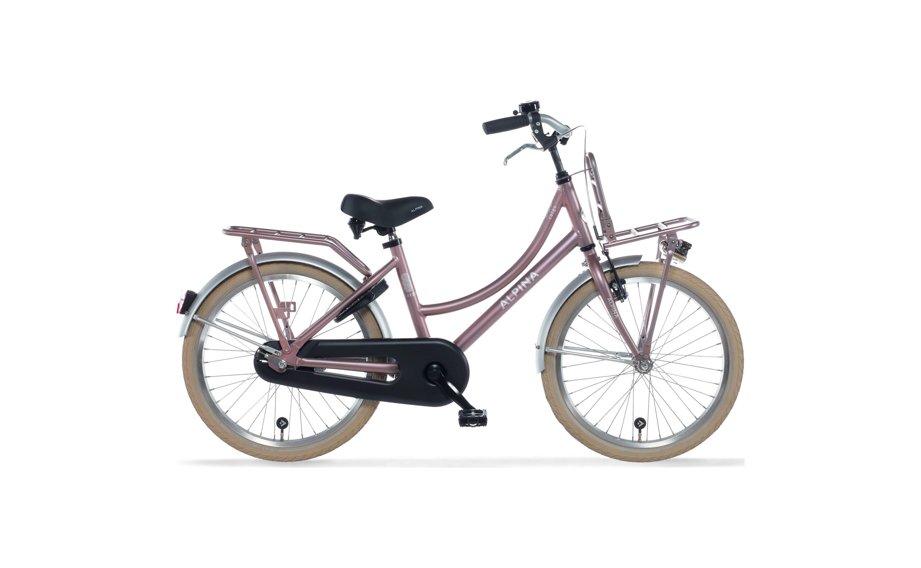 Alpina Cargo M20 Meisjesfiets Wood Rose Mat 20 inch 1/5