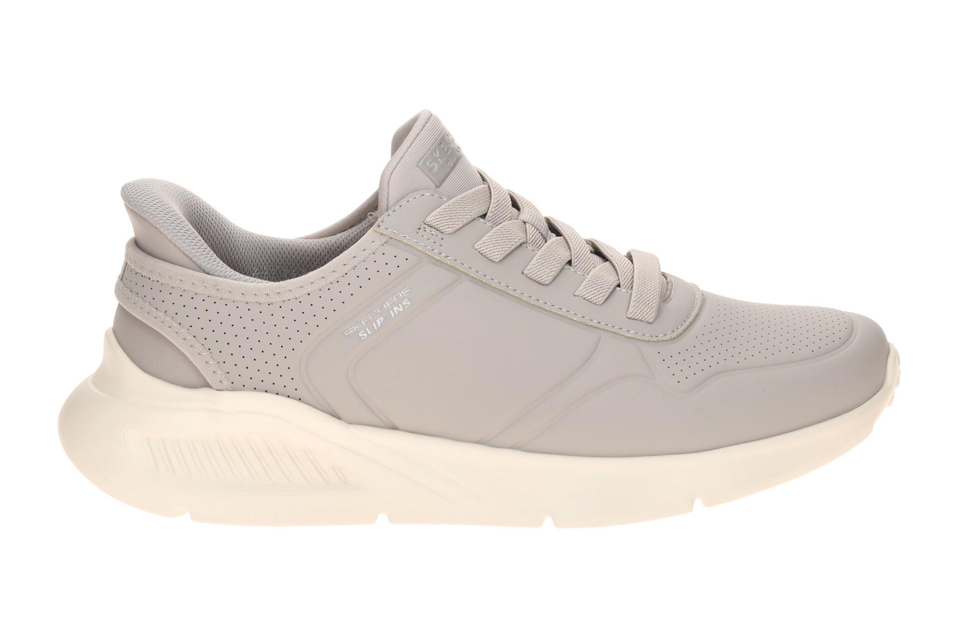 Skechers Uno Lite Schuhe Slipper grau Sneakers Slip-Ins 183125 2/7