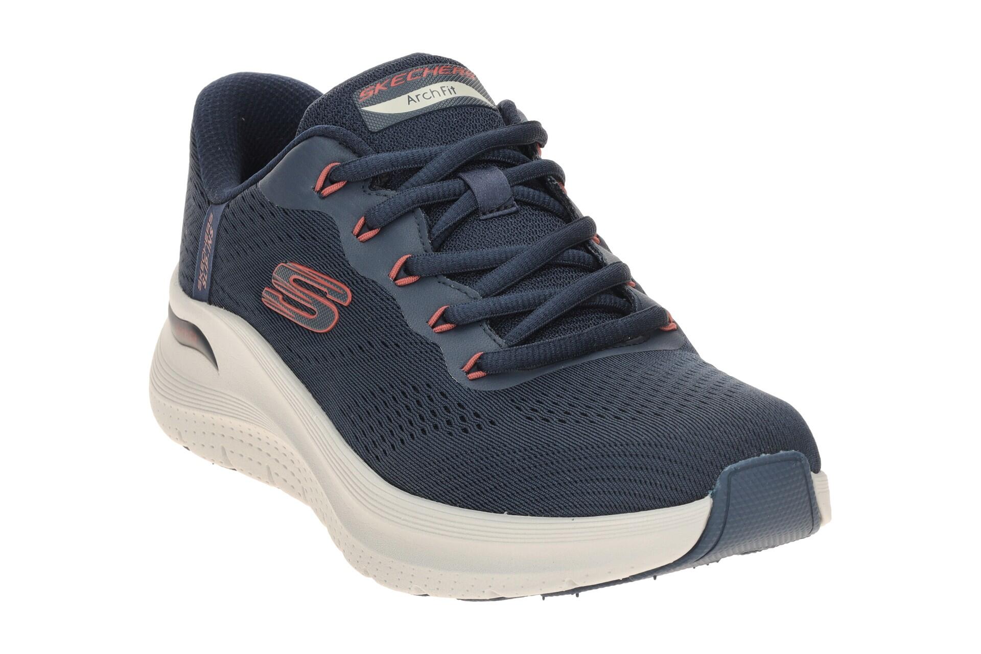 Skechers Arch Fit Herren Schuhe blau marineblau Slip Ins 232712 3/7