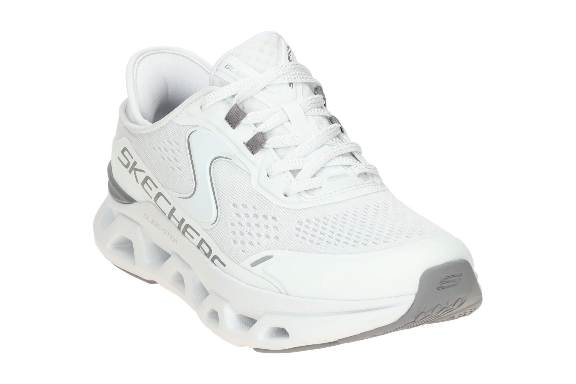 Skechers Glide Step Schuhe weiß Damen Slip-Ins 150510 3/7