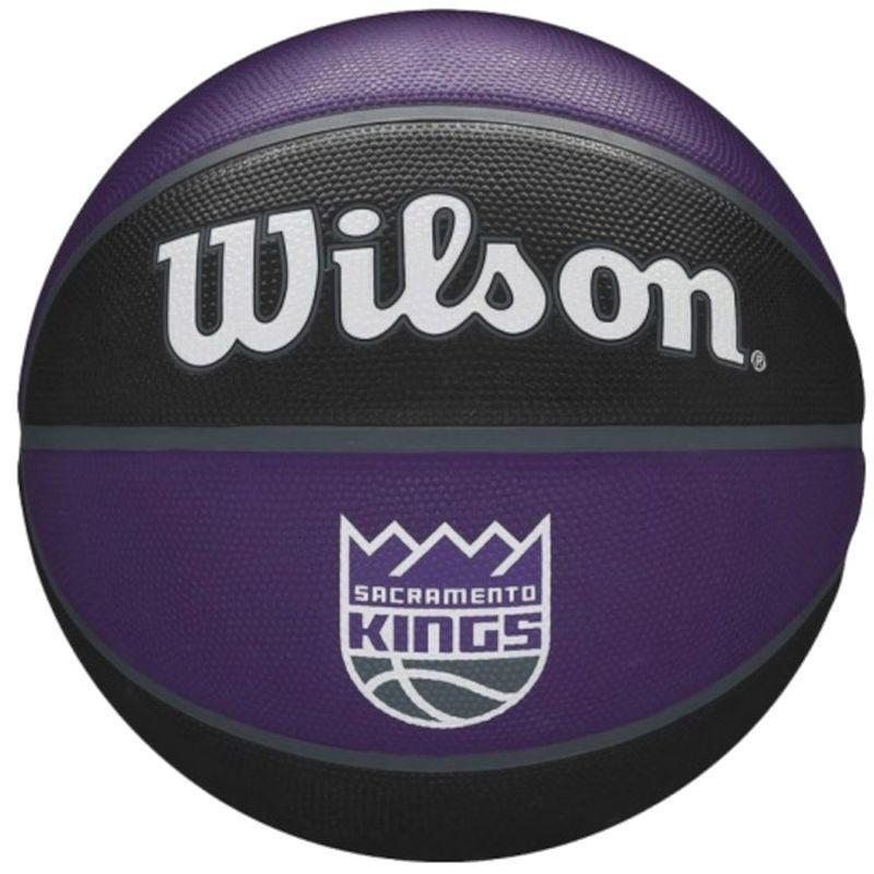 Team Sacramento Kings NBA Basketball (Black/Violet) 7