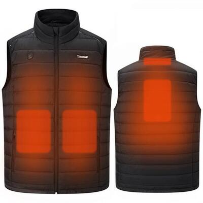 Verwarmd vest ver-infrarood voor sport, outdoor, winter & comfort