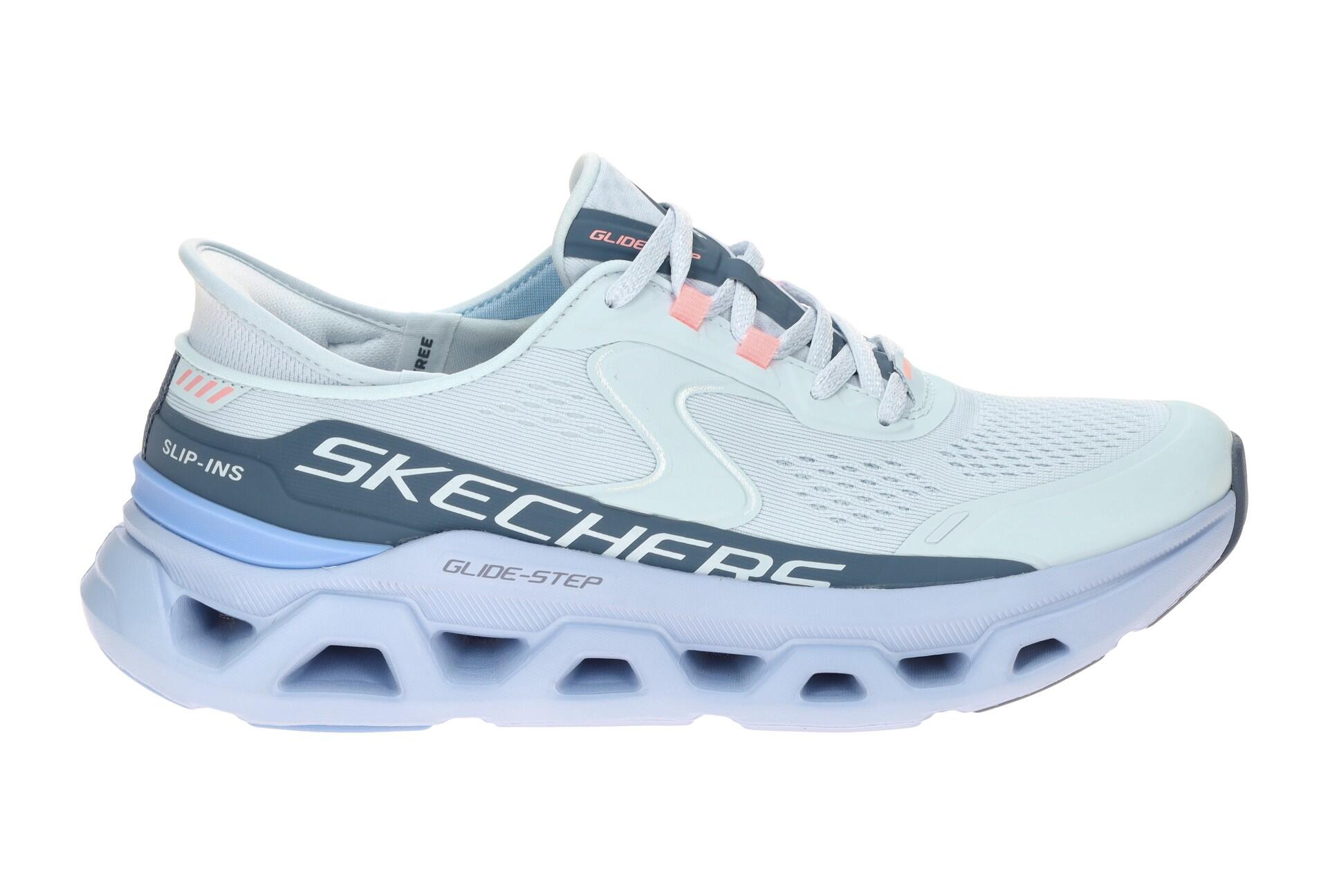 Skechers Glide Step Schuhe hellblau Damen Slip-Ins 150510 2/7