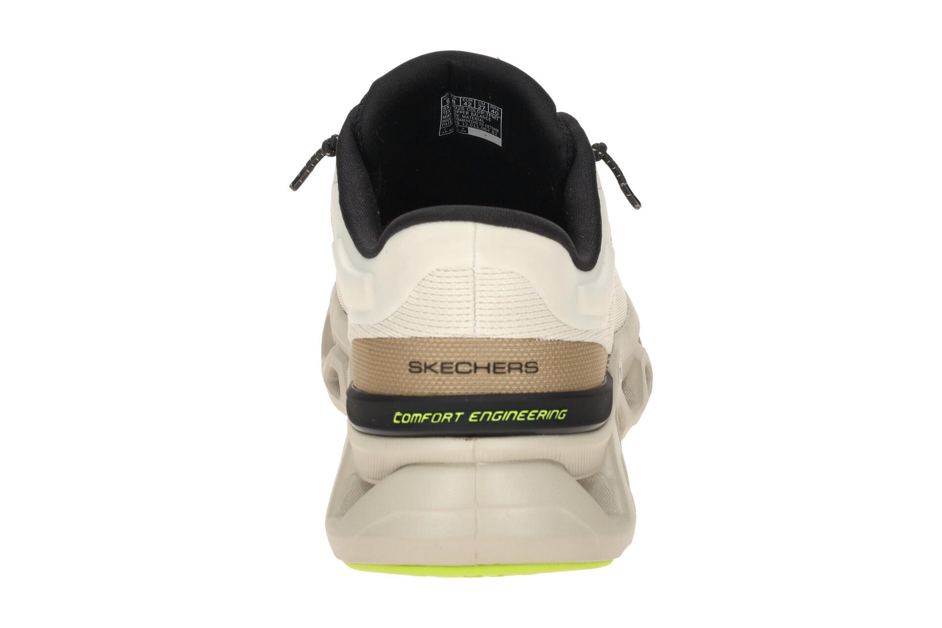 Skechers Glide Step Schuhe beige Herren Slip-Ins 233026 5/7