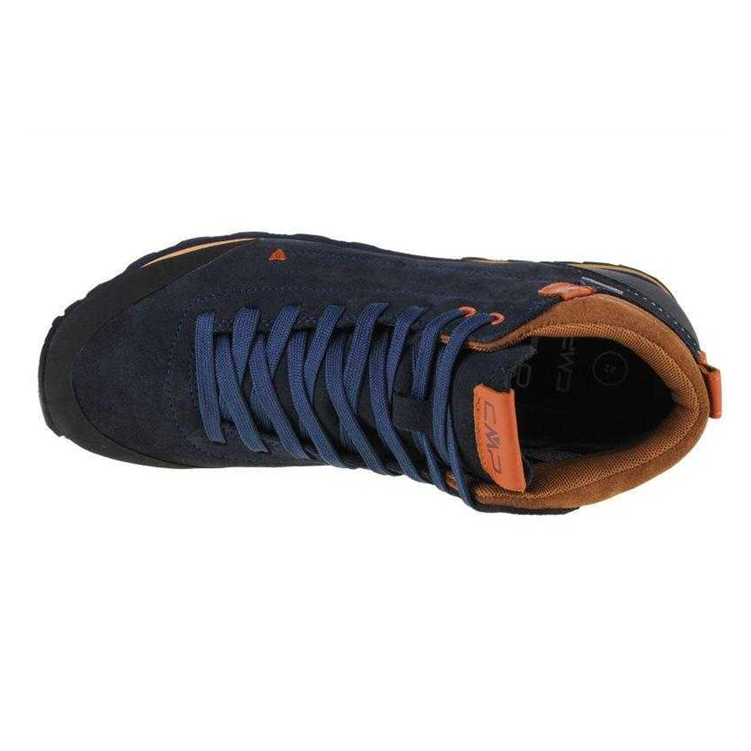 Stivaletti Pelle ScamosciataUomo CMP Elettra Blu Navy 3/4