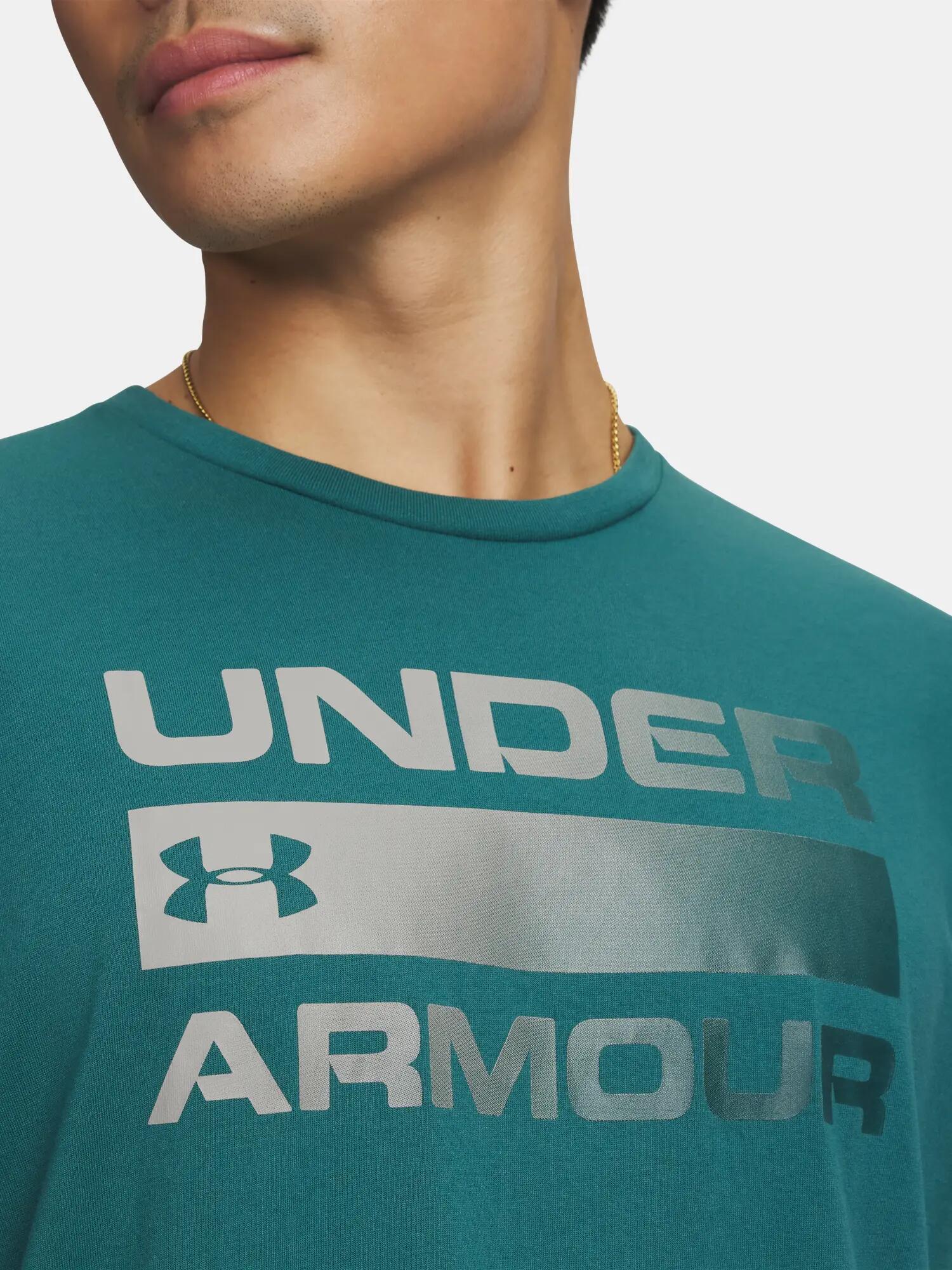 Férfi póló Under Armour UA TEAM ISSUE WORDMARK SS-GRN 3/3