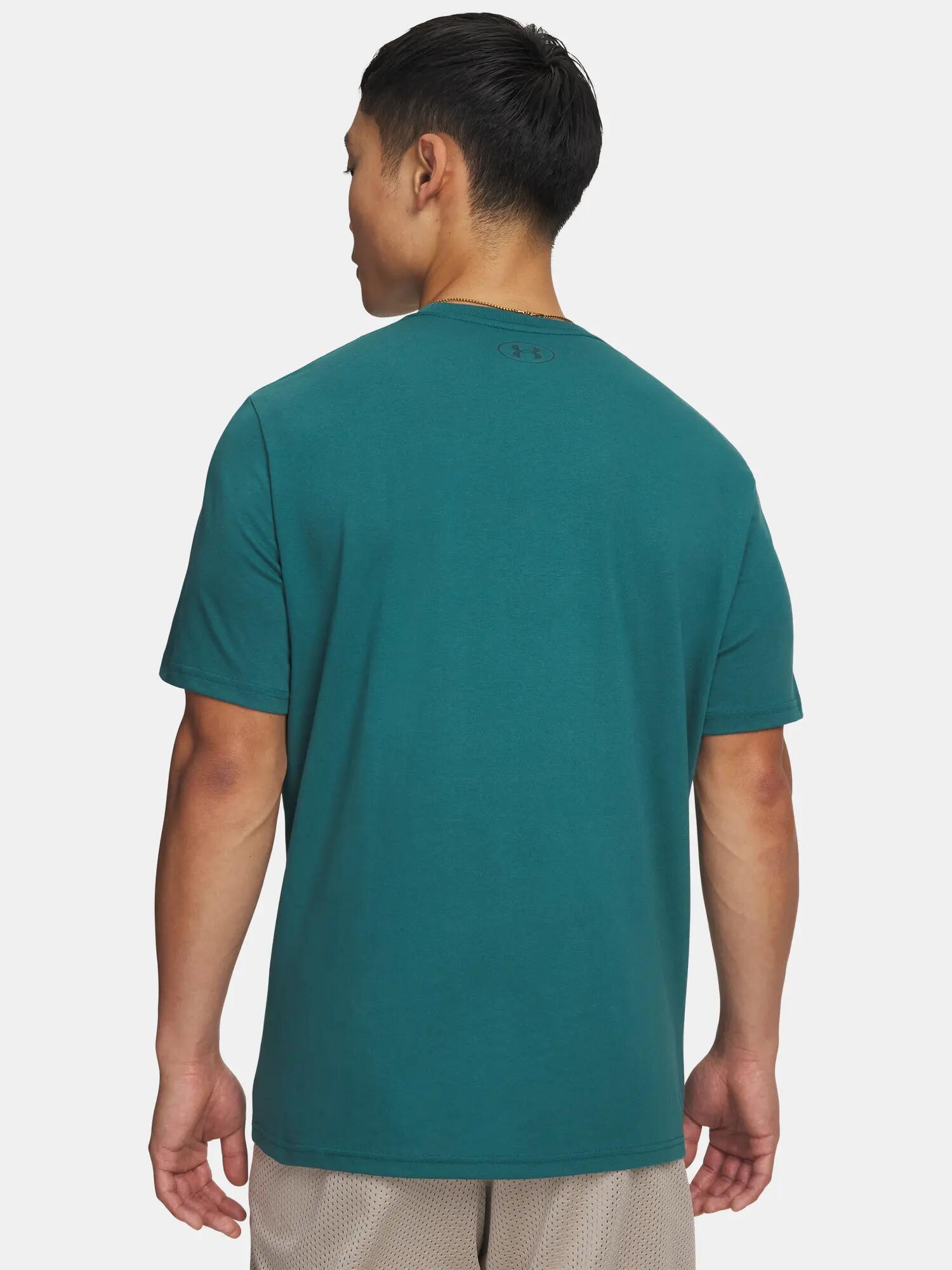 Férfi póló Under Armour UA TEAM ISSUE WORDMARK SS-GRN 2/3