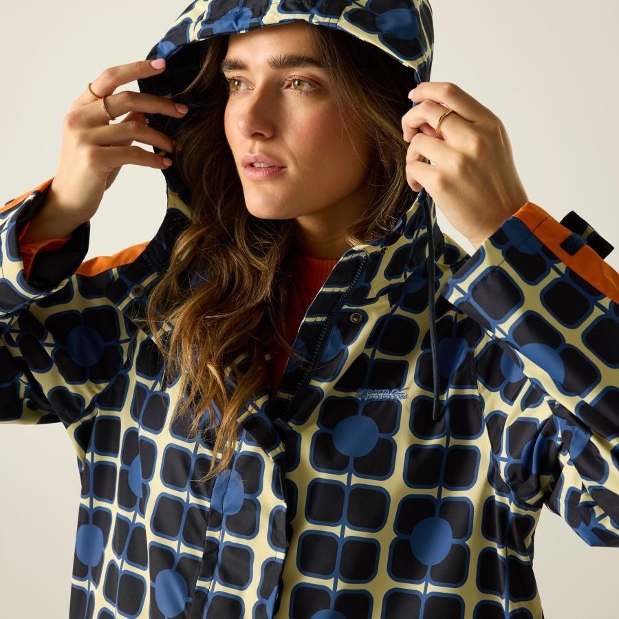 Regenjacke für Damen Regatta Orla Mid 3/7