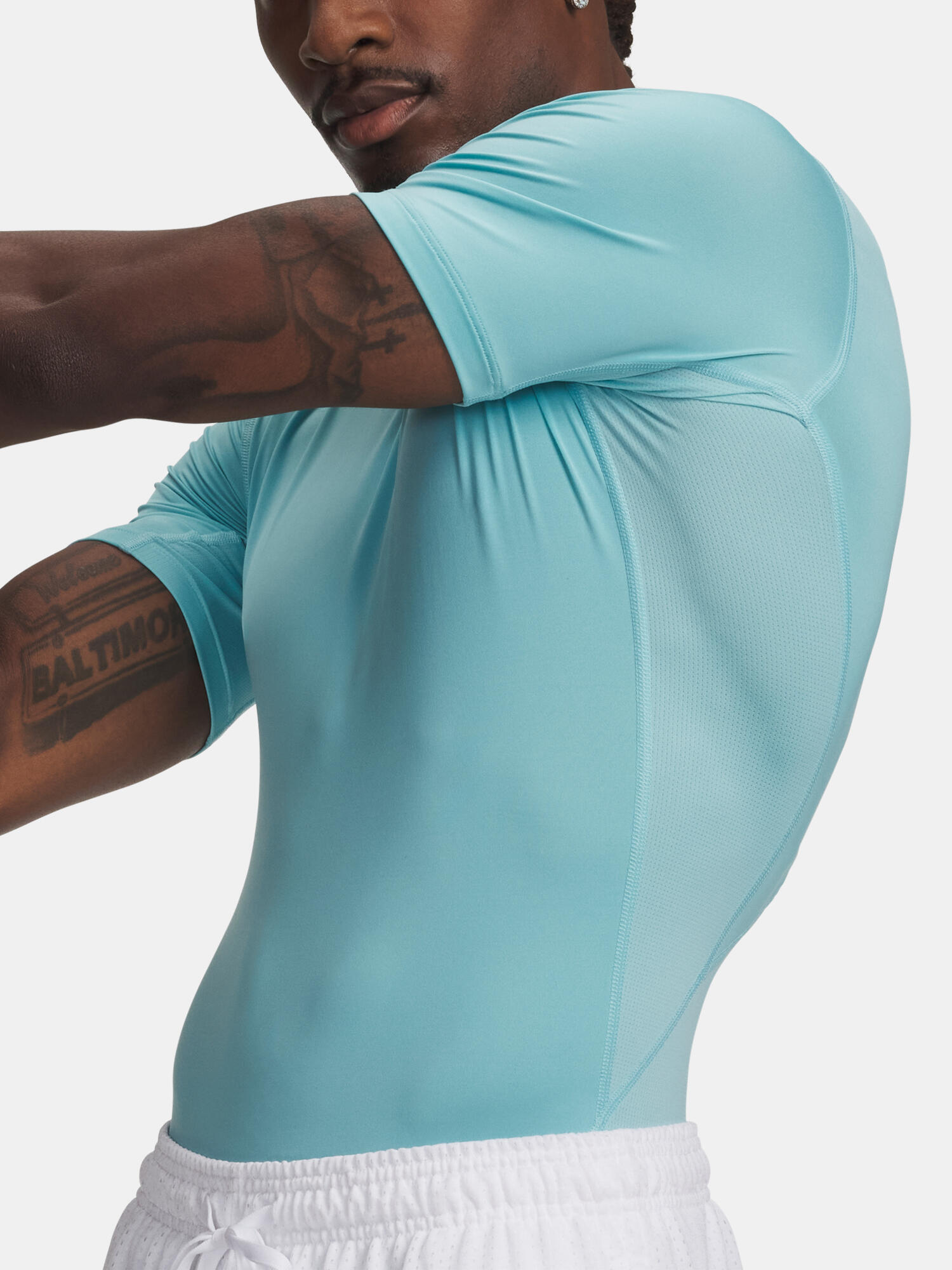 Koszulka szybkoschnąca Under Armour HG Armour Comp S/S 3/4