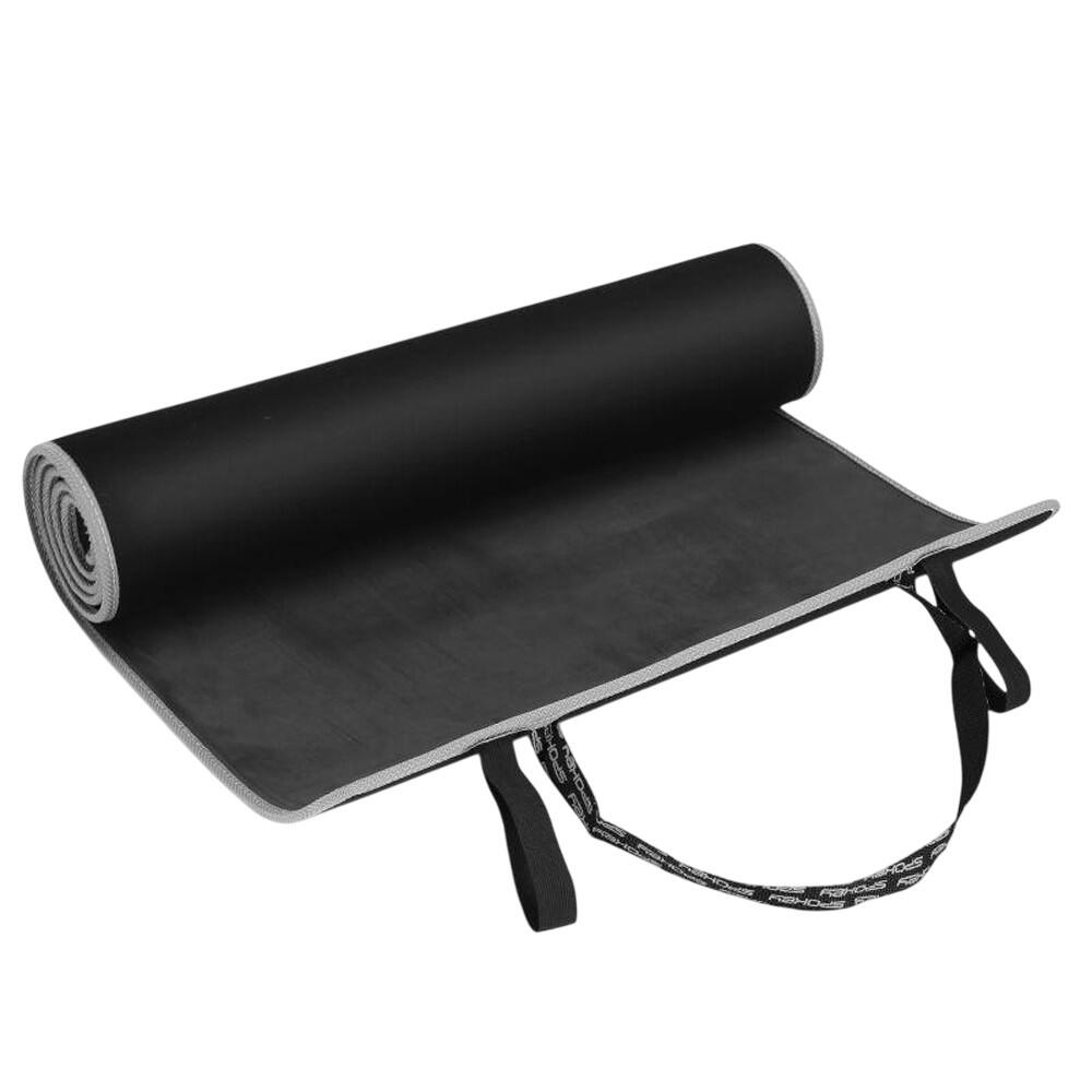 Tapis De Yoga LIVE WITH PASSION (Noir) Taille unique 3/4