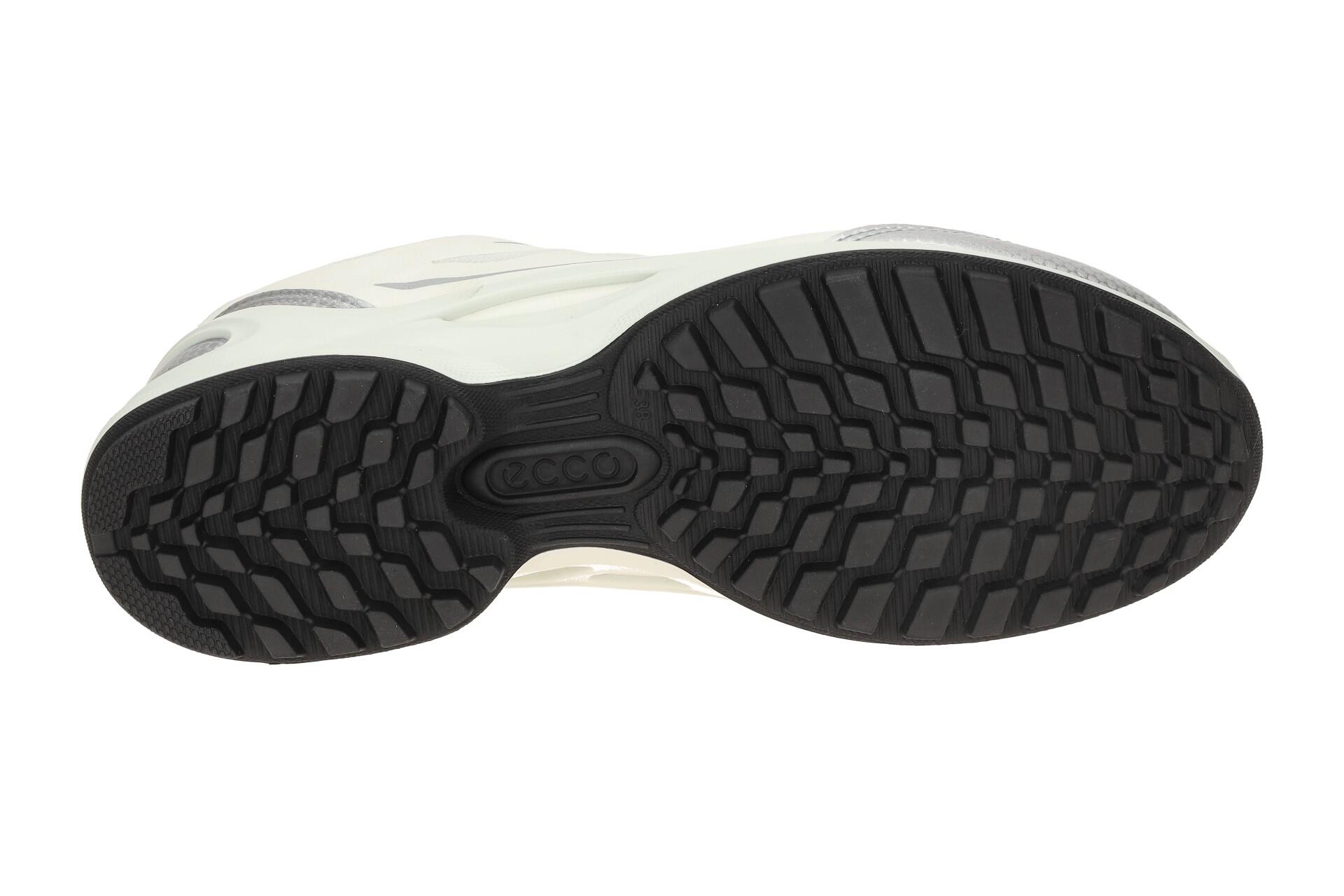 ecco Biom Energi Schuhe weiß silber Damen Sneaker 850833 7/7