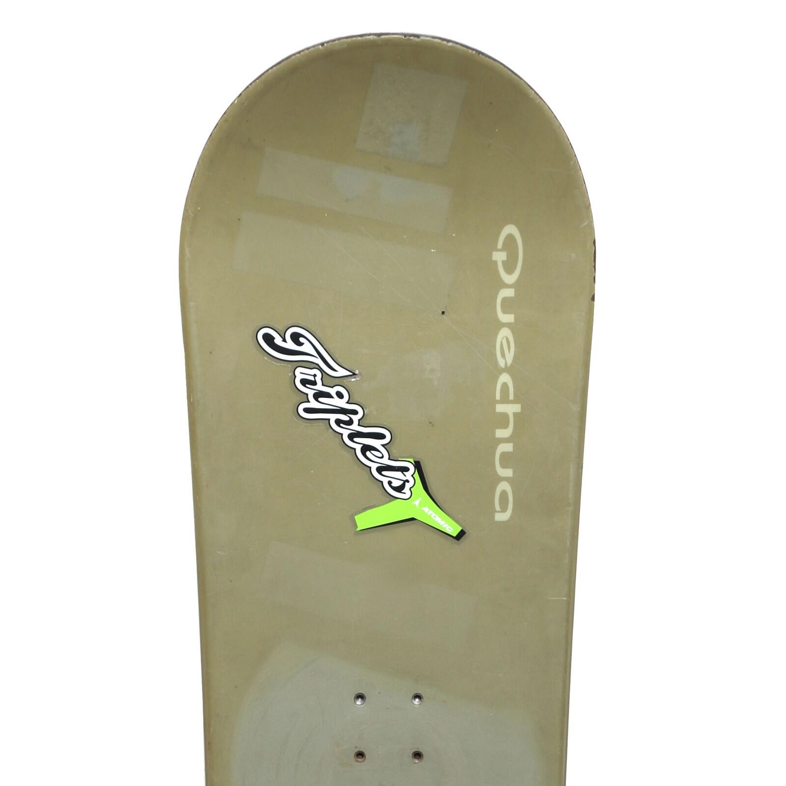 RECONDITIONNE - Snowboard Quechua Rental + Fixations Coque 2/4