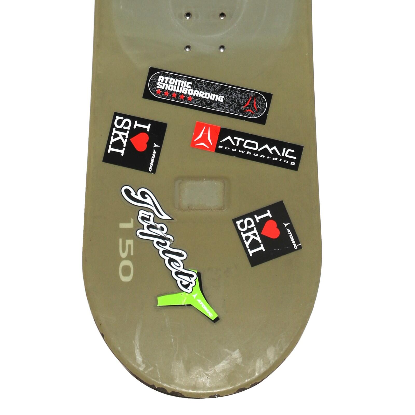 RECONDITIONNE - Snowboard Quechua Rental + Fixations Coque 4/4