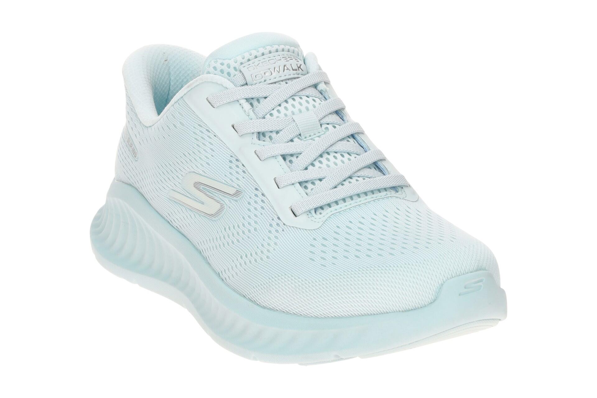 Skechers Go Walk Now Schuhe Sneakers blau SLIP-INS 125643 3/7