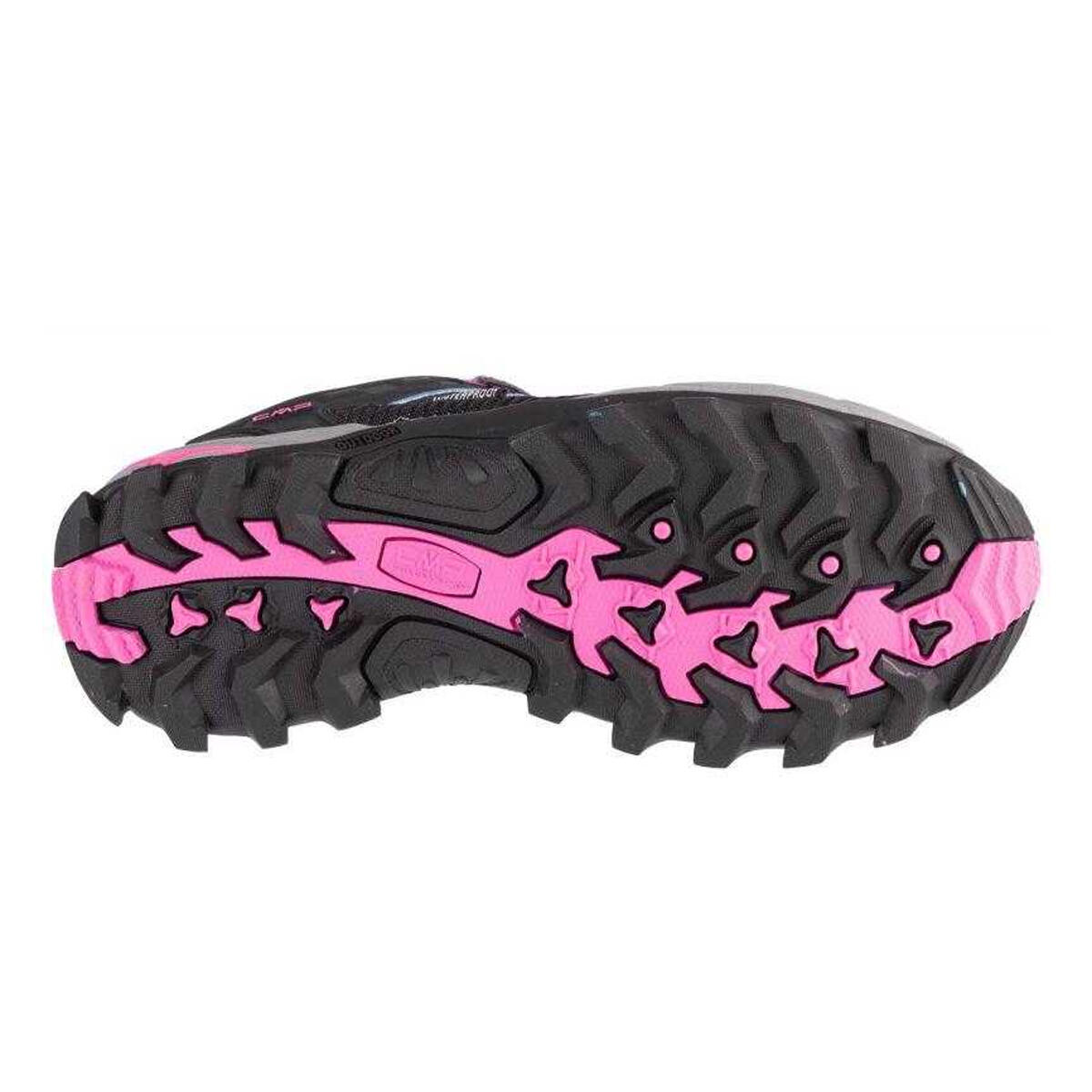 Chaussures De Randonnée RIGEL Femme (Noir / Rose) 4/4