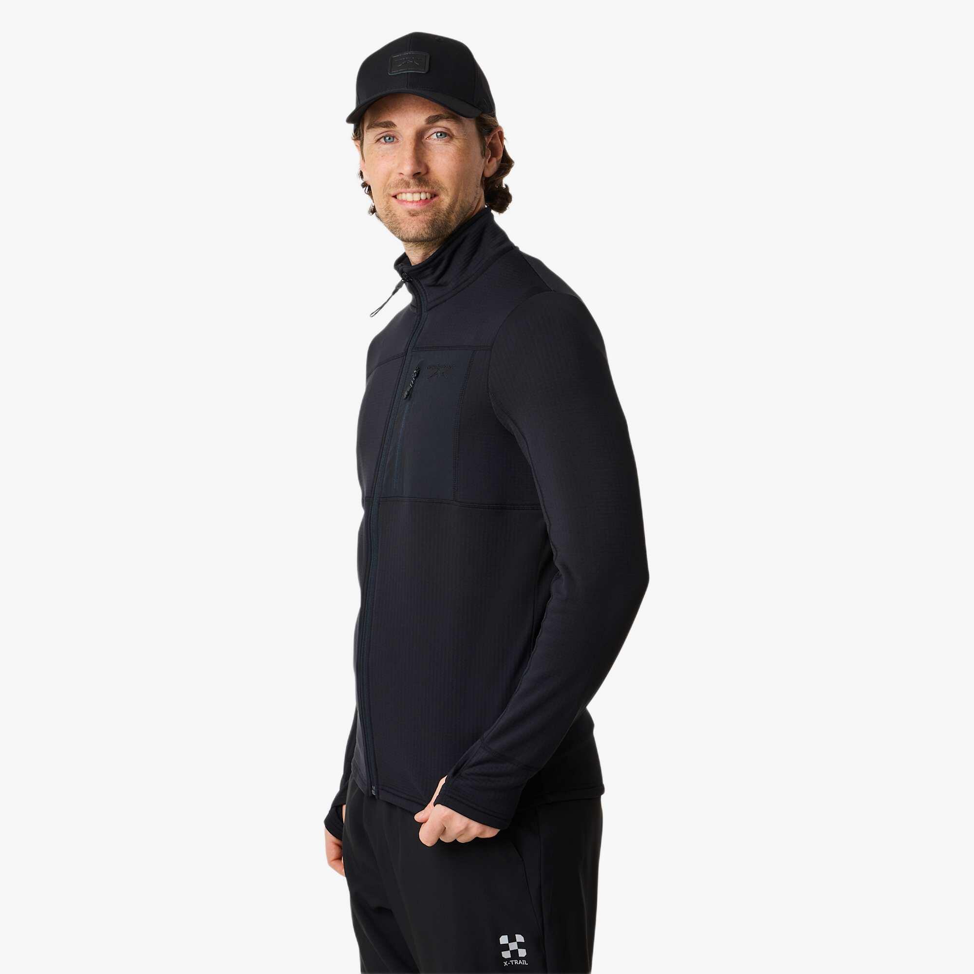 Bluza polarowa turystyka męska Swedemount Trondheim Midlayer Full Zip 4/7