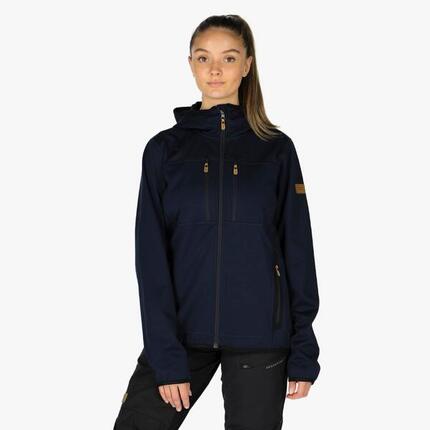 Veste softshell randonnée femme résistante à l'eau respirante Nordkap