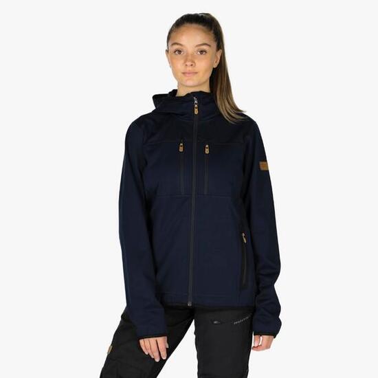 Veste softshell randonnée femme résistante à l'eau respirante Nordkap