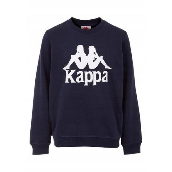 Felpa Bambini Kappa Sertum Blu Navy