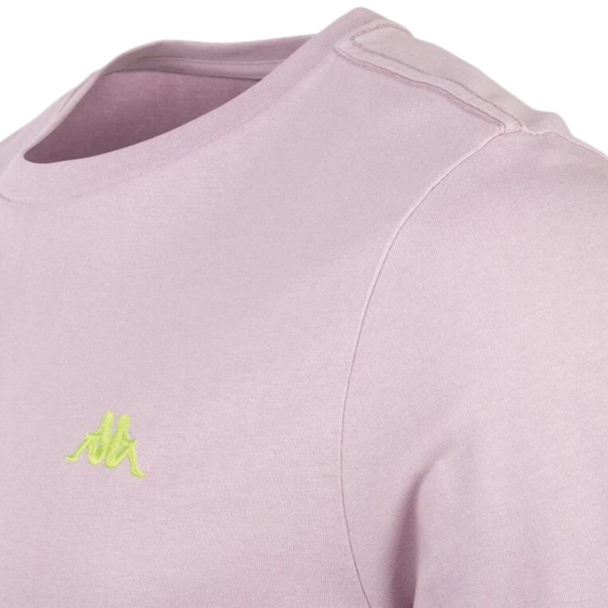 Camiseta Diseño Logotipo Bordado para Hombre Violeta 5/5
