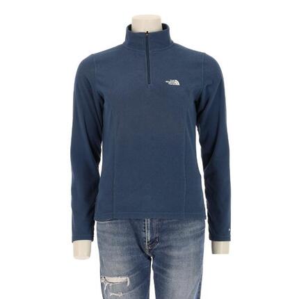 Second life - Damen TNF Blauer Fleece-Pullover - Wie neu