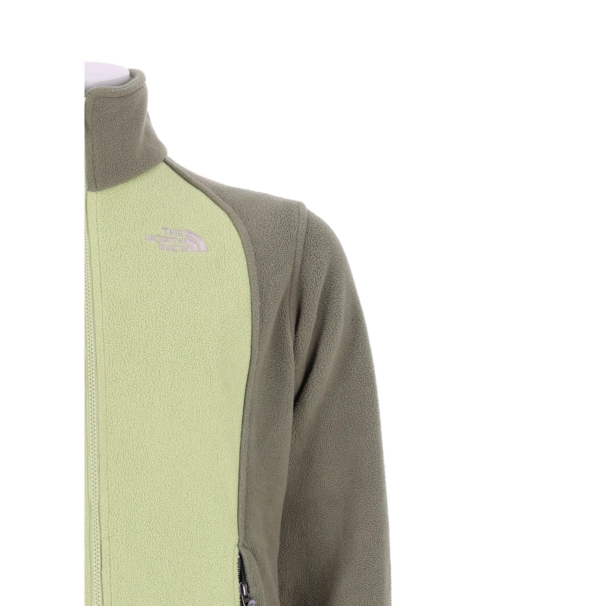 Second life - Damen TNF Khaki Fleecejacke - In sehr gutem Zustand 5/7