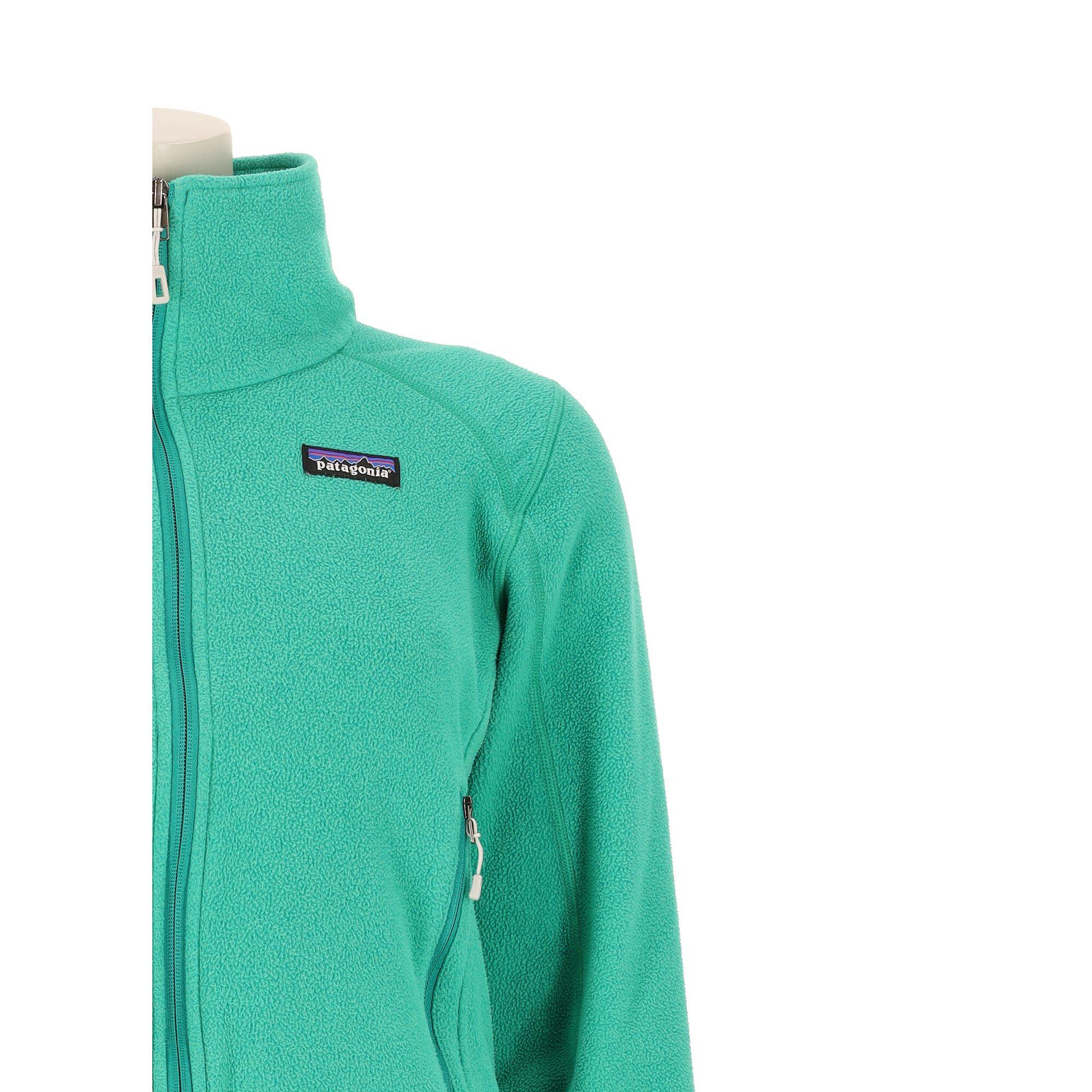 Damen grüne Fleecejacke 5/7