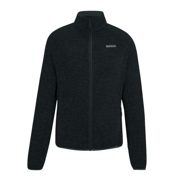 Womens/Ladies Newhill Full Zip Fleece Jacket (Black)