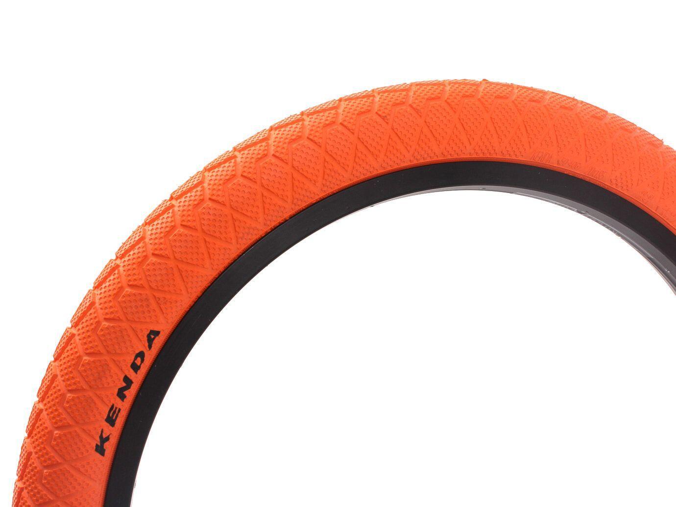 Sada plášťů BMX KENDA 20 palců x 1,95 palce oranžové 3/5