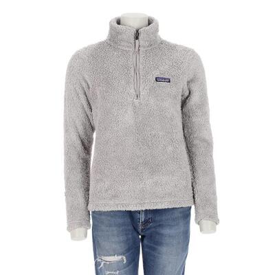 Tweedehands - dames los gatos grijs fleece pullover - als nieuw