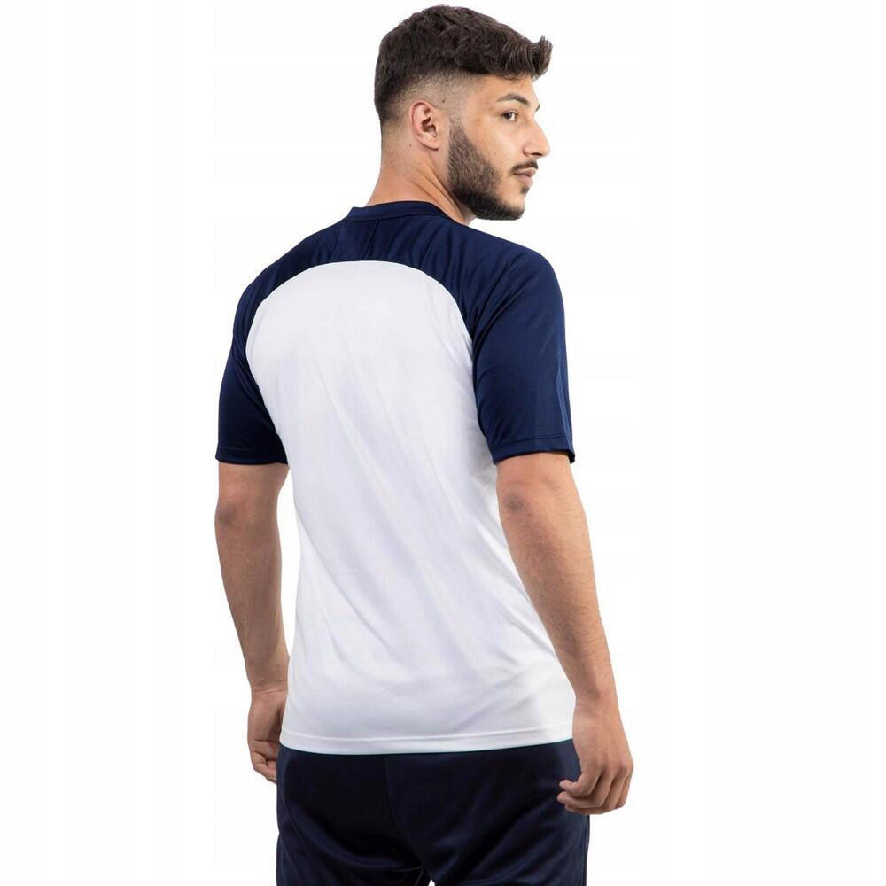 Maglietta Interblocco Uomo Givova Capo Bianco Blu Navy 2/2