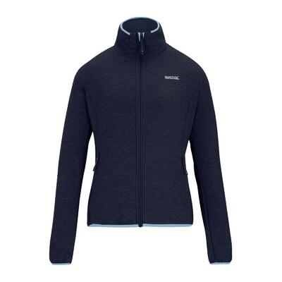 Dames rivendell full zip fleecejack (marineblauw)