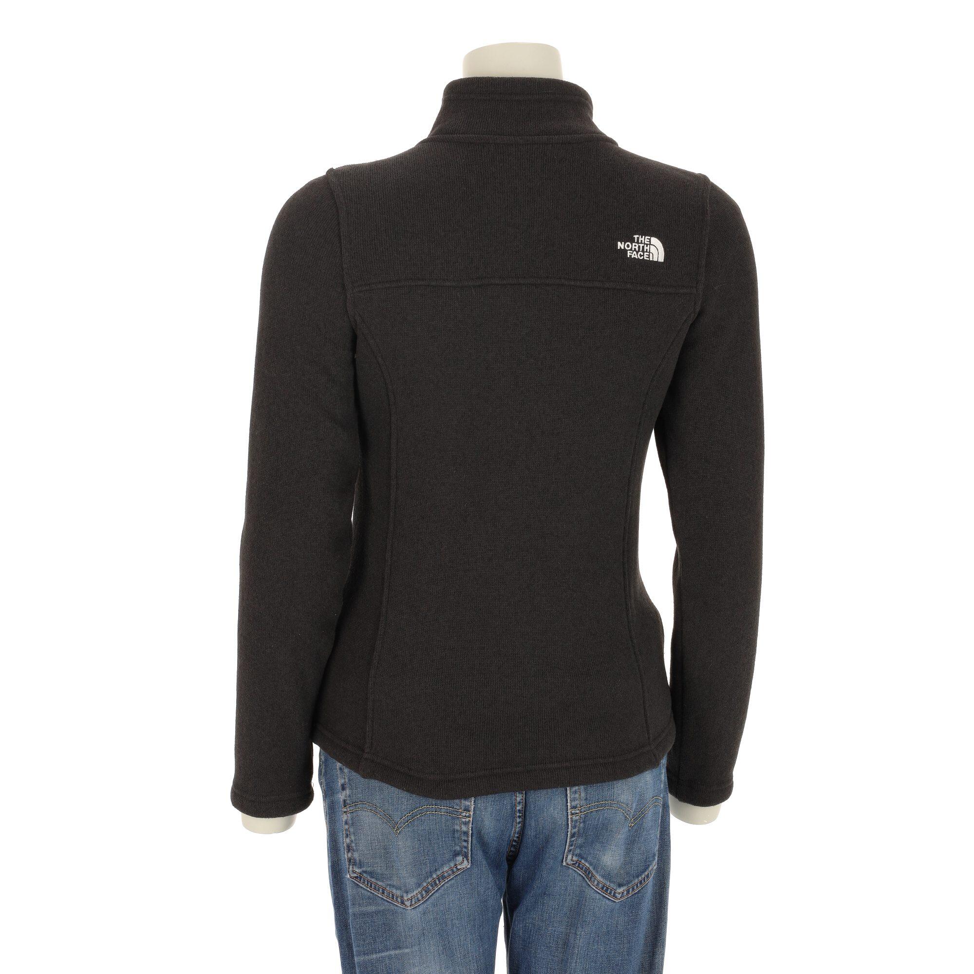 Damen TNF Schwarze Fleecejacke 2/7