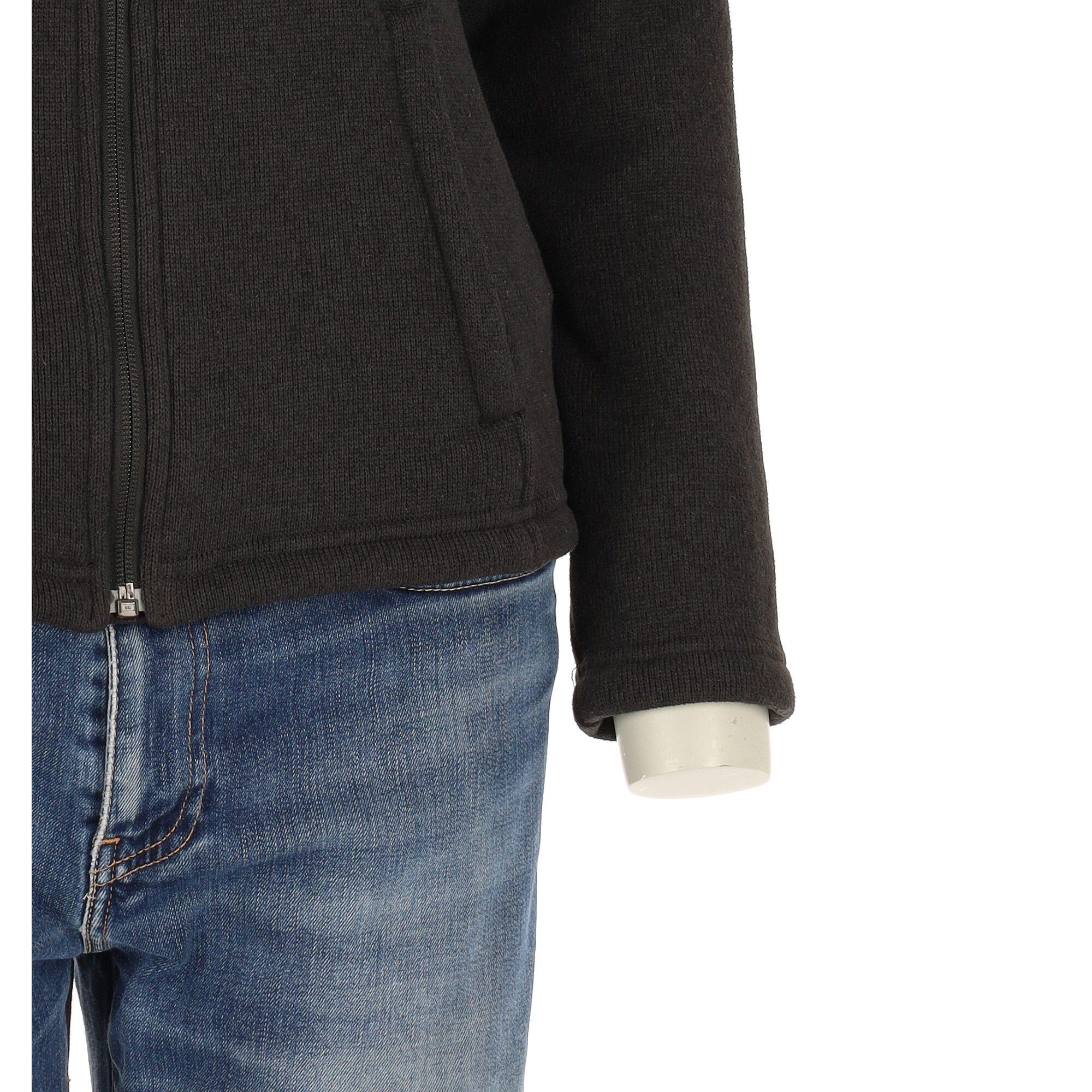 Damen TNF Schwarze Fleecejacke 6/7