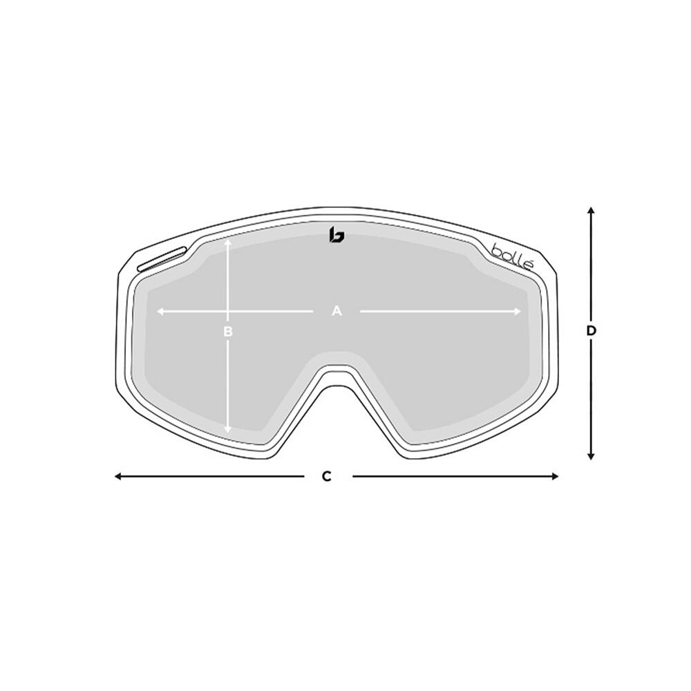 Maschera da Sci Y7 OTG - Lente Cat 3 - Adulto 4/5