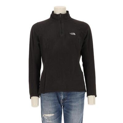 Tweedehands - dames tnf zwarte fleece trui - zeer goede staat