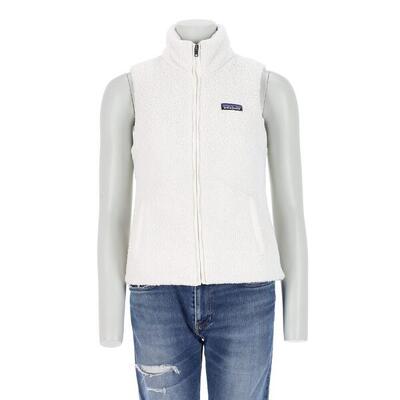 Tweedehands - dames los gatos wit fleece jack - als nieuw