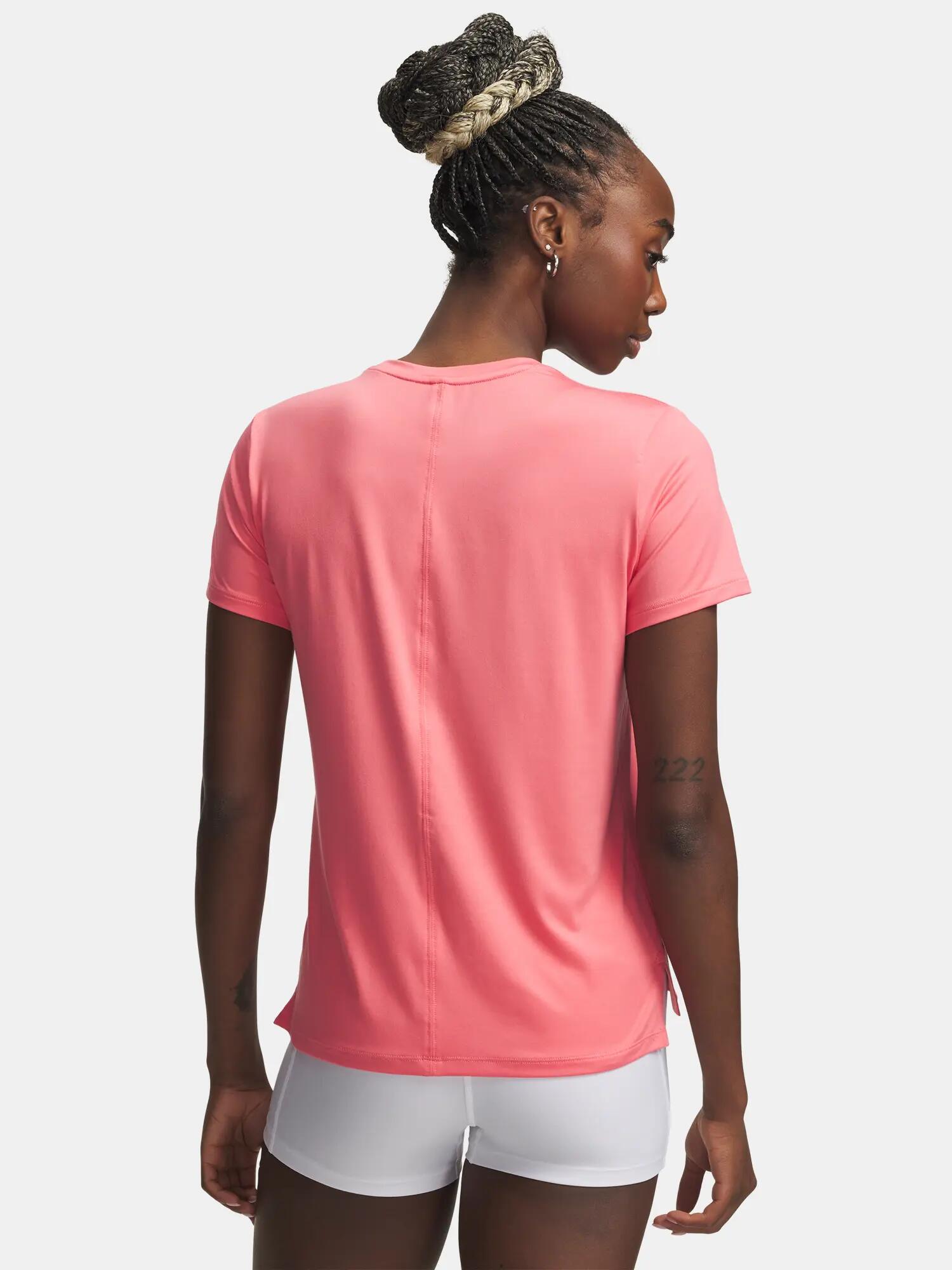 Koszulka treningowa damska Under Armour Vanish bittersweet pink/posh pink 2/3